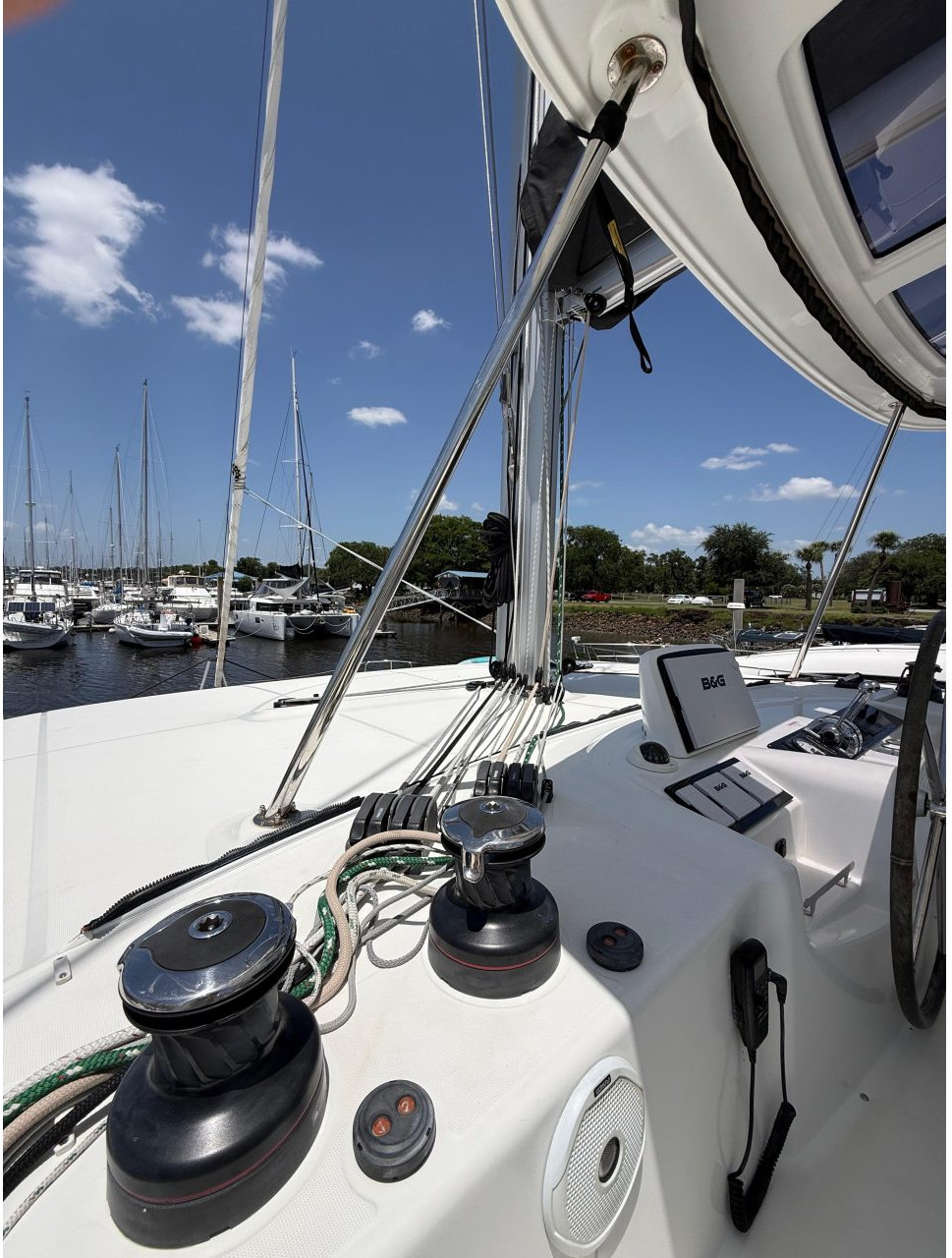 deck, Lagoon 46, catamaran for sale