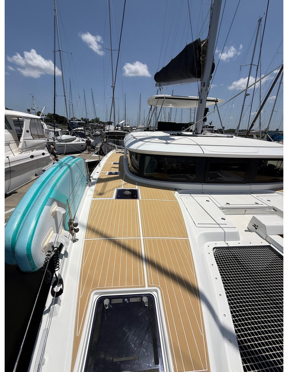 deck, Lagoon 46, catamaran for sale