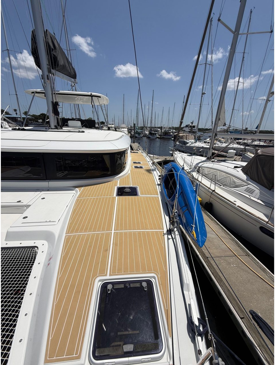 deck, Lagoon 46, catamaran for sale