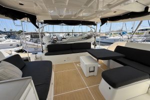cockpit, Lagoon 46, catamaran for sale