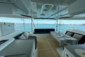 cockpit, Lagoon 46, catamaran for sale