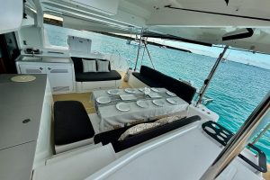 cockpit, Lagoon 46, catamaran for sale