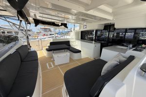 cockpit, Lagoon 46, catamaran for sale