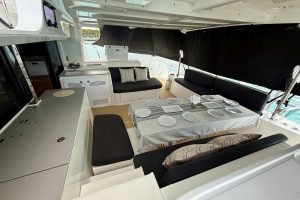 cockpit, Lagoon 46, catamaran for sale