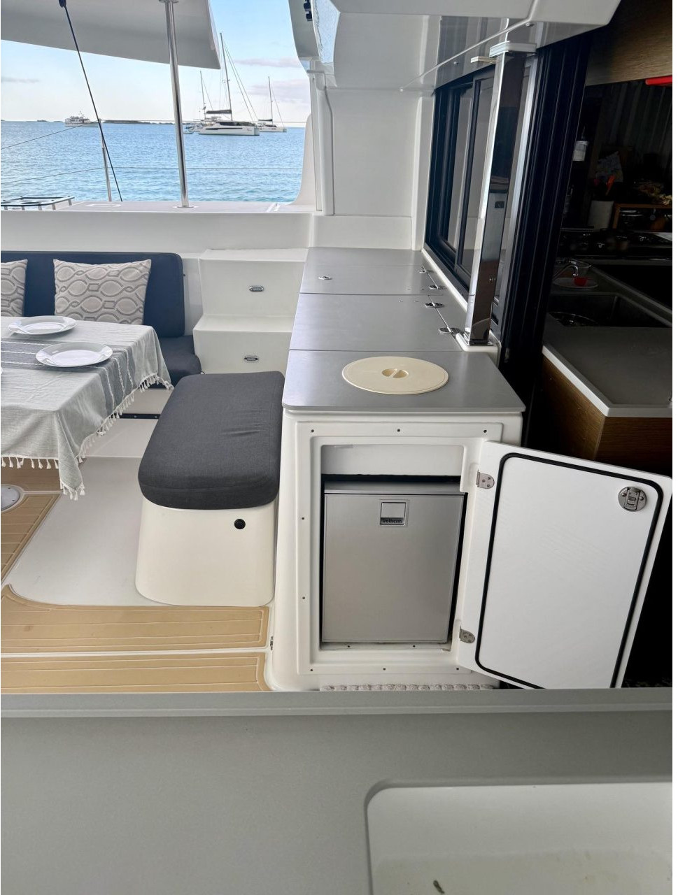 cockpit, Lagoon 46, catamaran for sale