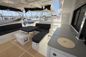 cockpit, Lagoon 46, catamaran for sale
