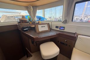 navigation station, Lagoon 46, catamaran for sale
