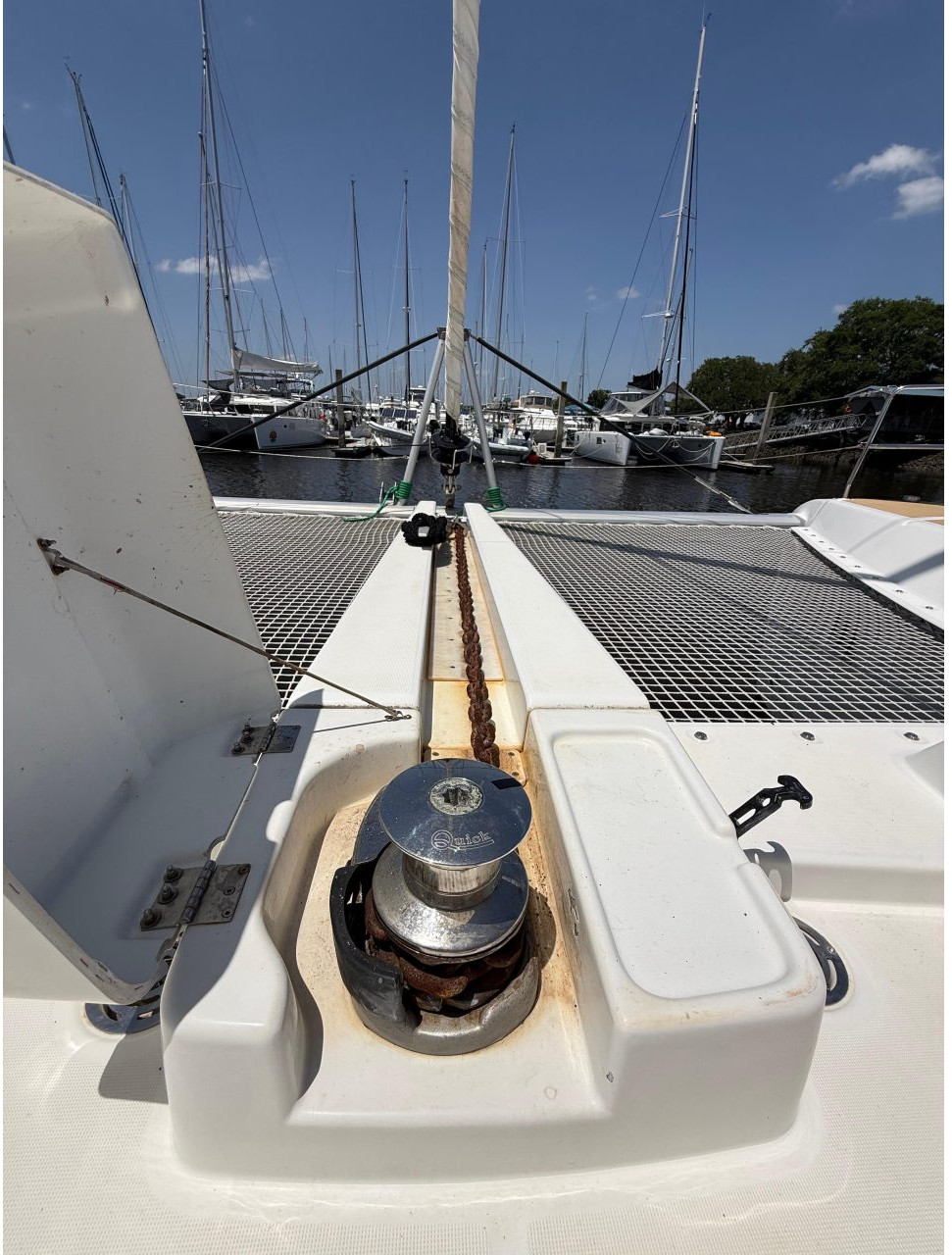 deck, Lagoon 46, catamaran for sale
