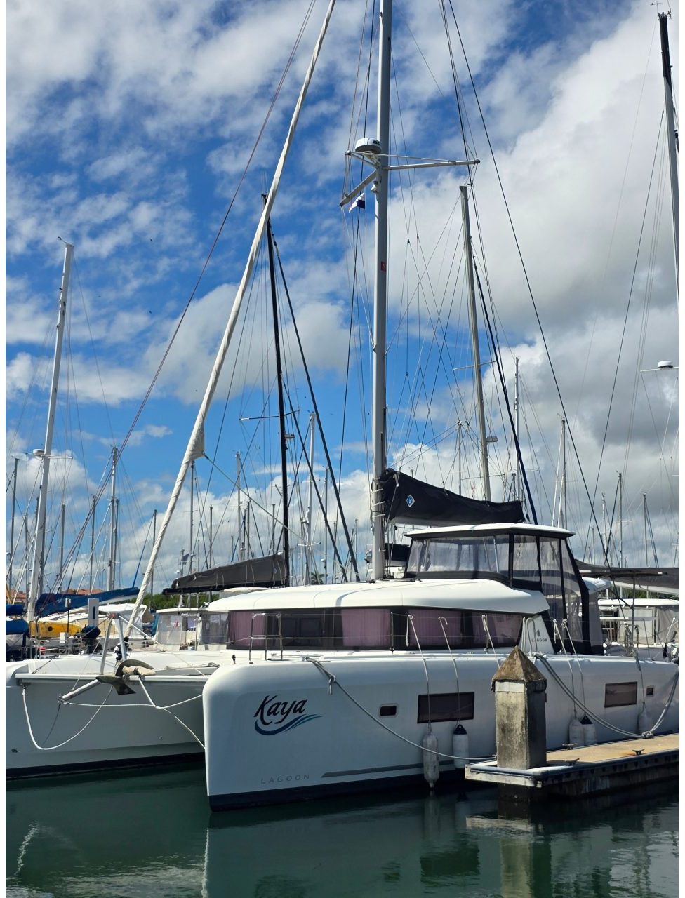 exterior, Lagoon 42, catamaran for sale