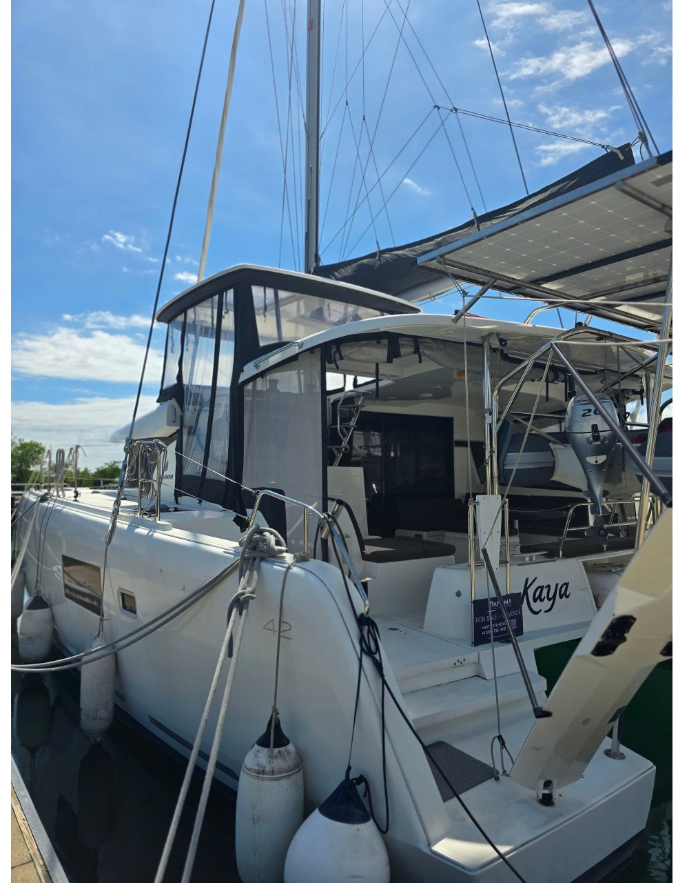 cockpit, Lagoon 42, catamaran for sale