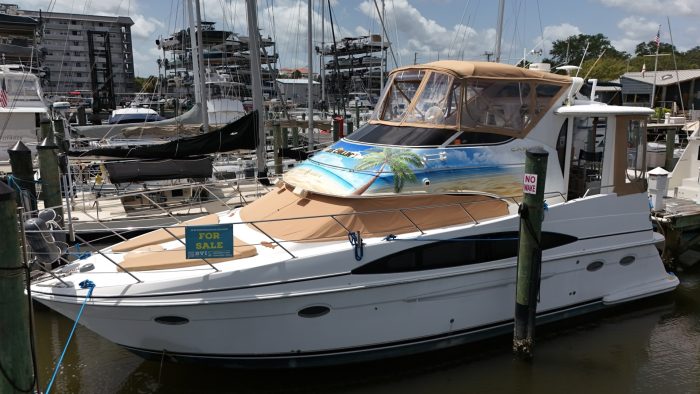 exterior, Carver 396, trawler for sale