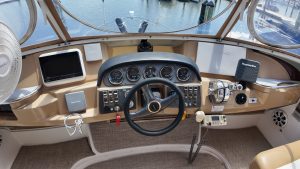 helm, Carver 396, trawler for sale