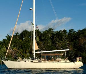 exterior, Peterson 46, sailboat for sale