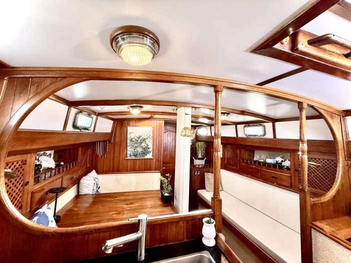 salon, Peterson 46, sailboat for sale