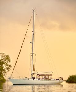 exterior, Peterson 46, sailboat for sale