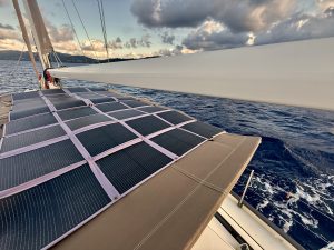 deck, Peterson 46, sailboat for sale