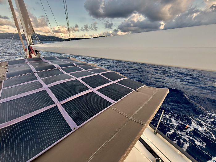 deck, Peterson 46, sailboat for sale