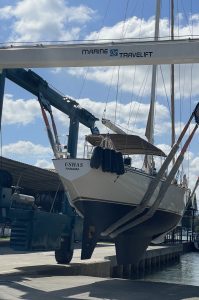 boatyard, Peterson 46, sailboat for sale