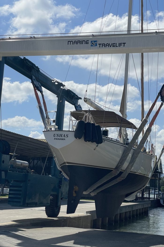 boatyard, Peterson 46, sailboat for sale