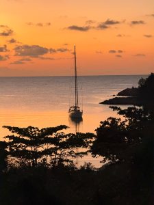 exterior, Peterson 46, sailboat for sale
