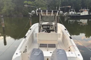 cockpit, Hydra-Sports, trawler for sale