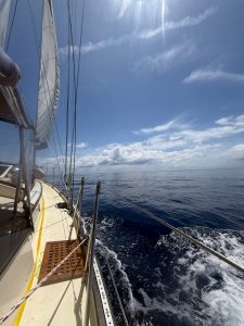 deck, Peterson 46, sailboat for sale