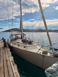 exterior, Peterson 46, sailboat for sale