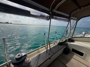 deck, Peterson 46, sailboat for sale