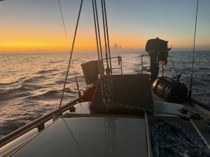 deck, Peterson 46, sailboat for sale