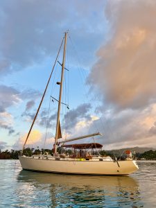 exterior, Peterson 46, sailboat for sale