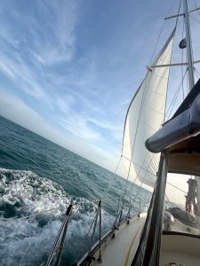 underway, Peterson 46, sailboat for sale