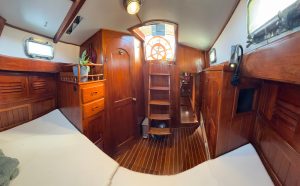 interior, Peterson 46, sailboat for sale
