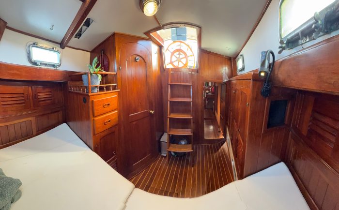 interior, Peterson 46, sailboat for sale