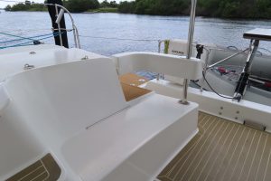 cockpit, FP 41 Lipari, catamaran for sale