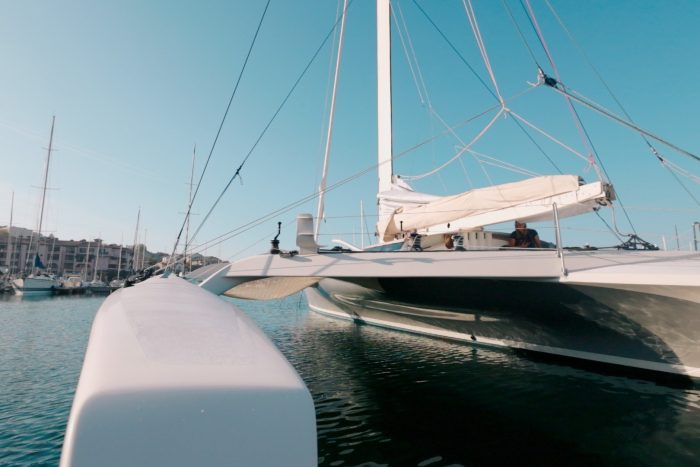 deck, Shuttleworth, catamaran for sale