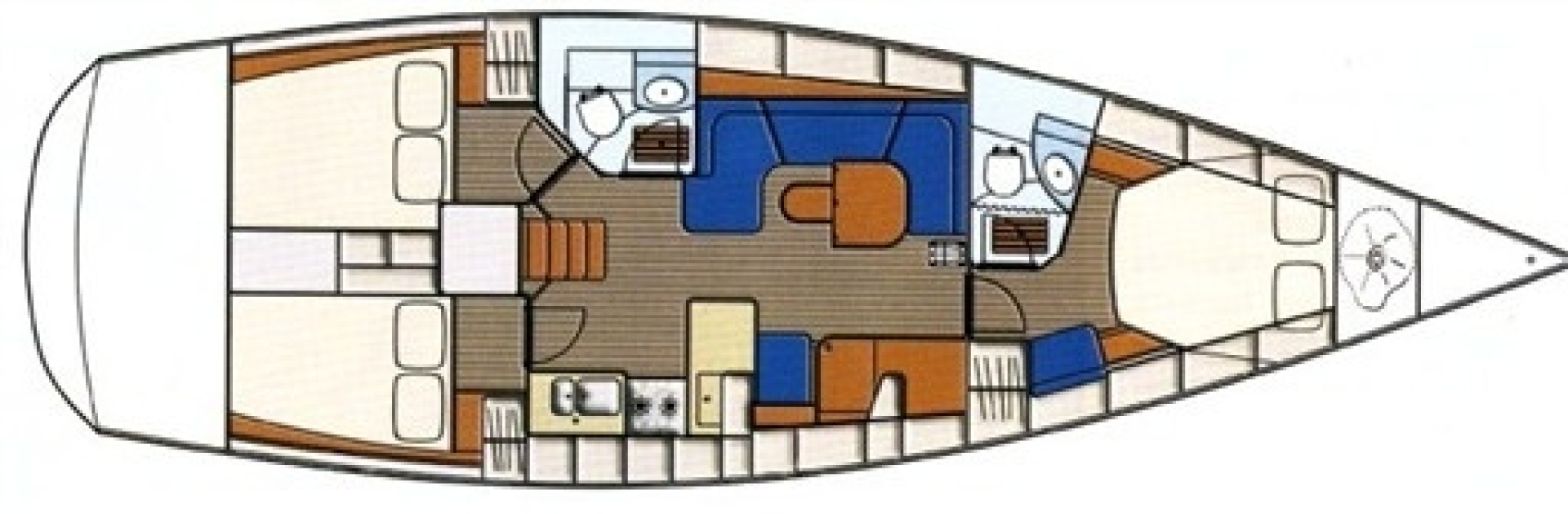 diagram, Wauquiez, sailboat for sale