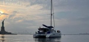 underway, FP 41 Lipari, catamaran for sale