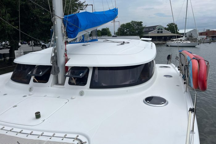 deck, FP 41 Lipari, catamaran for sale