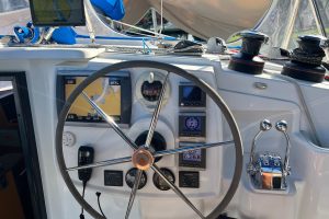 helm, FP 41 Lipari, catamaran for sale