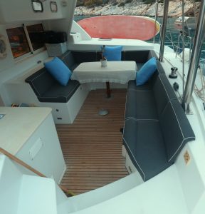 cockpit, Lagoon 440, catamaran for sale