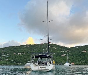 exterior, Beneteau 45 Oceanis, sailboat for sale
