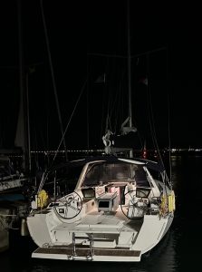 cockpit, Beneteau 45 Oceanis, sailboat for sale
