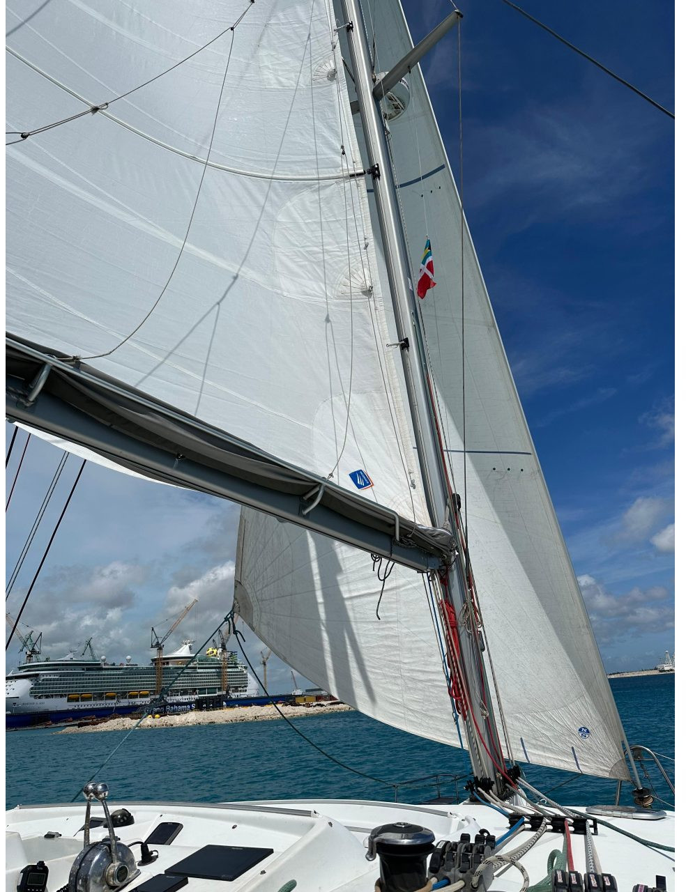 underway, Lagoon 440, catamaran for sale