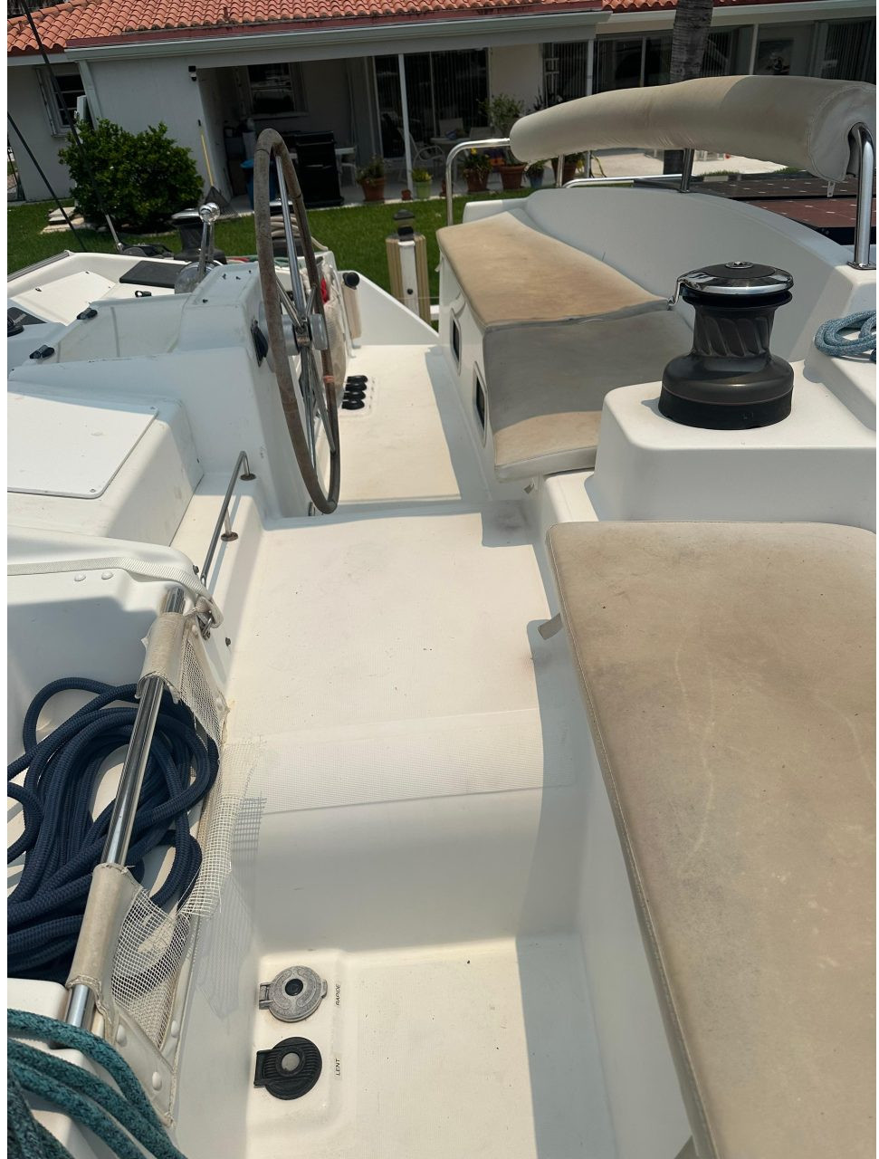 cockpit, Lagoon 440, catamaran for sale