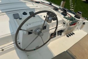 helm, Lagoon 440, catamaran for sale