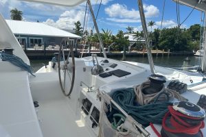 helm, Lagoon 440, catamaran for sale