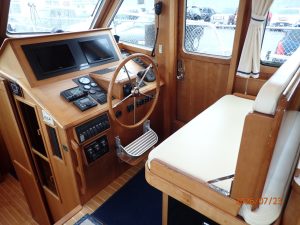 navigation station, Sabre, trawler for sale