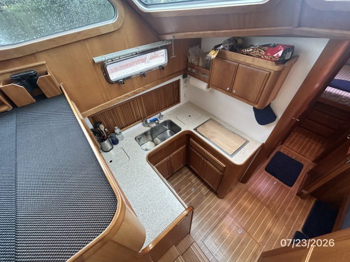 interior, Sabre, trawler for sale