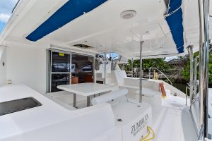 cockpit, Leopard 48, catamaran for sale