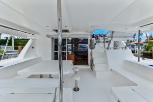 cockpit, Leopard 48, catamaran for sale